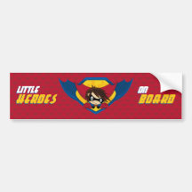 Superhero Bumper Sticker