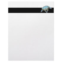 superhero clam customized letterhead