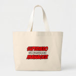 Superhero...Manager Canvas Bag