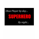Superhero Oboe T Shirt