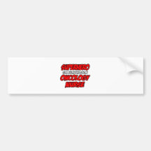 Superhero...Oncology Nurse Bumper Stickers