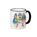 Superheroines Pose mugs