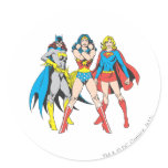 Superheroines Pose stickers