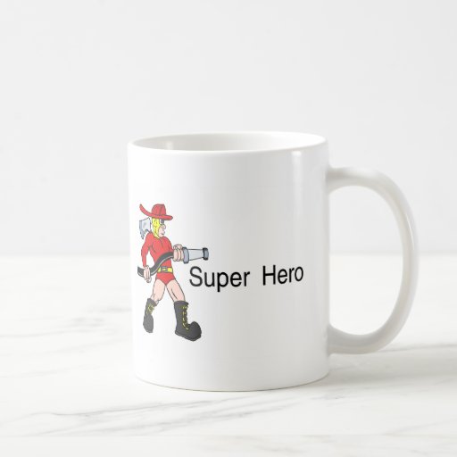 Superhéros (pompier) mug