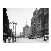 Superior Avenue, Cleveland: 1905 Post Card
