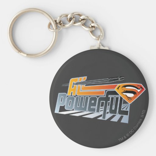 Superman All Powerful Key Chain