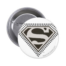 Superman - c'est Showtime ! Logo Badges Avec Agrafe