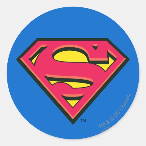 Superman Classic Logo Sticker