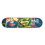 Superman Comic Panels Skate Board Deck