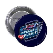 Superman la puissance du vol badges avec agrafe