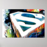 Superman Neon Graffiti posters