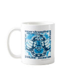 Superman Phrase Collage mugs