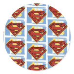 Superman Red and Blue Pattern stickers