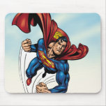 Superman swift through the air mousepads