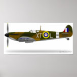 Supermarine Spitfire - Customized posters