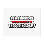 Supermodel .. Endocrinologist postcards