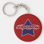 Supermom Key Chain