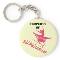 Supermum Keychain