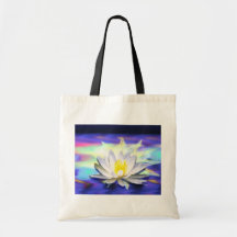 Supernatural Lotus Canvas Bags
