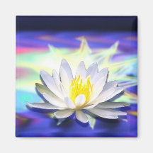 Supernatural Lotus Fridge Magnet