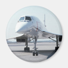 Supersonic Concorde Fridge Magnet