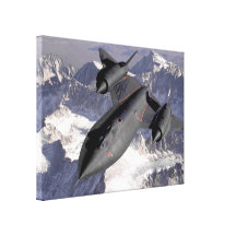 Supersonic Fighter Jet Gallery Wrap Canvas