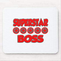 Superstar Boss Mouse Pad