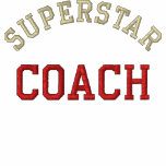 Superstar Coach Embroidered Hooded Sweatshirt