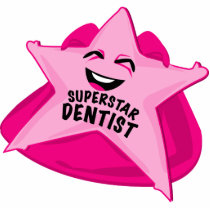 superstar dentist funny photo  sculpture!
