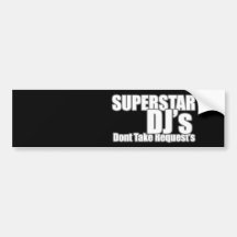 Superstar DJ Autocollant Pour Voiture
