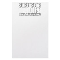 Superstar DJ Custom Stationery