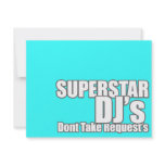 Superstar DJ invitations