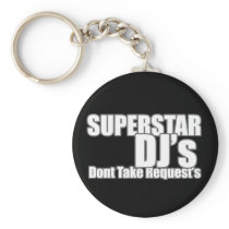 Superstar DJ Key Chains