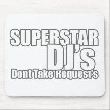 Superstar DJ Mouse Pad