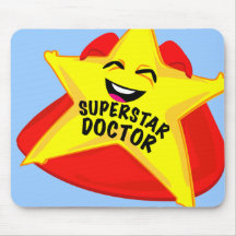 superstar doctor humourous mousepad!