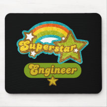 Superstar Engineer Mouse Pads
