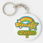 Superstar Father Key Chain
