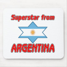 Superstar from Argentina Mouse Pad