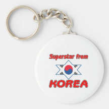 Superstar from Korea Keychain