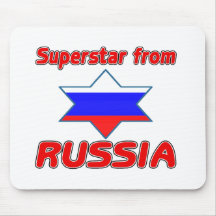 Superstar from Russia Mouse Pads