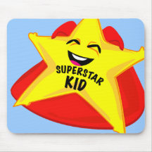 superstar kid humourous mousepad!