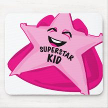 superstar kid humourous mousepad!