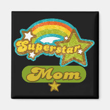 SuperStar Mom Fridge Magnets