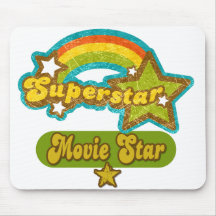 Superstar Movie Star Mousepad