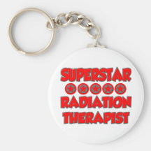 Superstar Radiation Therapist Keychain