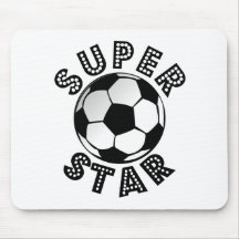 Superstar Soccer Mouse Pads