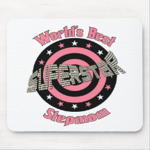Superstar Stepmom in Pink Mouse Mats
