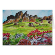  "Superstition Mountains" Card
