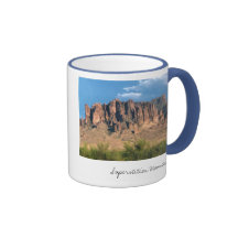 superstitionmtns, montagne de superstition mugs à café