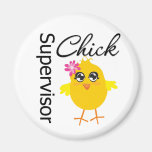 Supervisor Chick Refrigerator Magnet